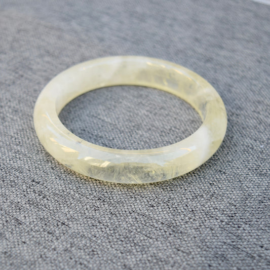 57.2 mm Citrine Lemon Quartz Bangle