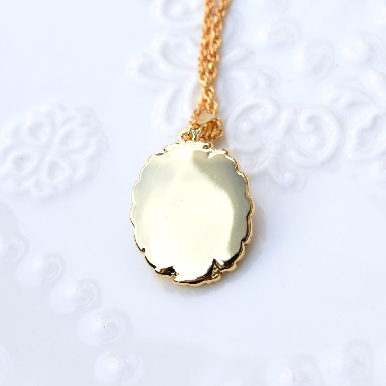 Purple Enamel Pearl Flora Jewelry Set - Oil Painting Style