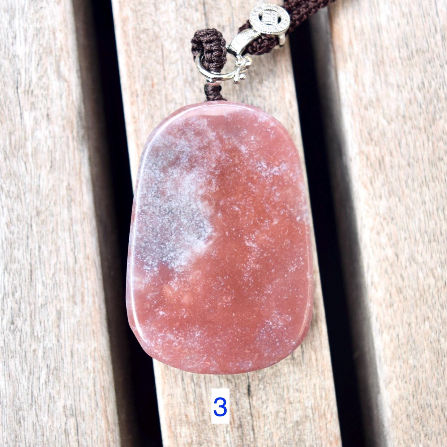 Purple Dragon Necklace - Ocean Jasper