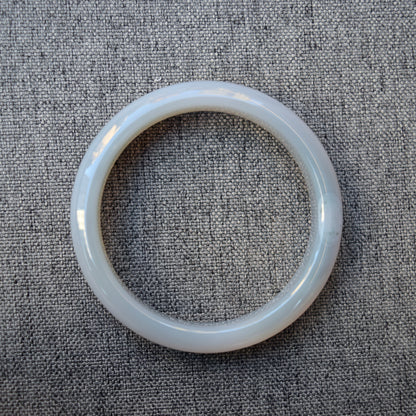 60.4 mm Agate Bangle - Green