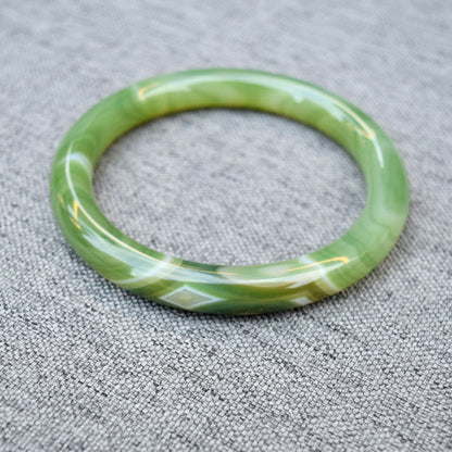 63.4 mm Agate Green Bangle