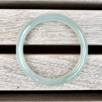 56.5 mm Agate Bangle - Green