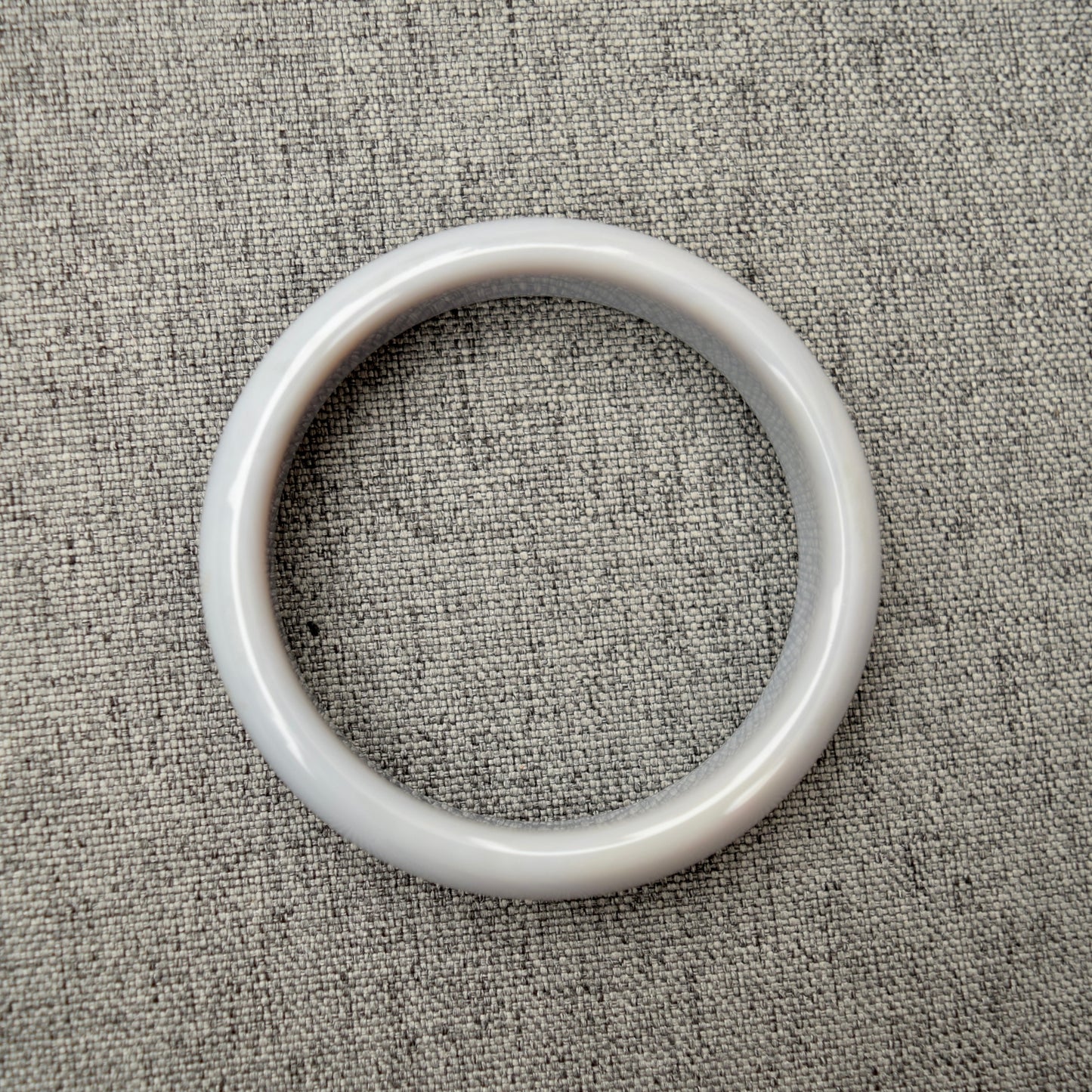 61.6 mm Agate Bangle Bracelet - Black - Chinese Agate Bracelet