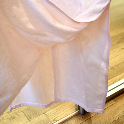 Pink Flora Button Qipao Long Dress - Chinese Traditional Cheongsam