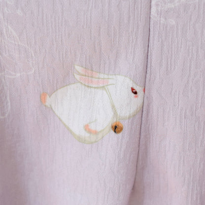 Purple Rabbit Qipao Long Dress - Chinese Traditional Cheongsam