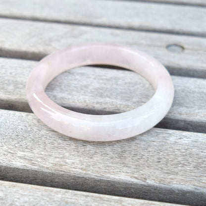57.7 mm Rose Quartz Bangle