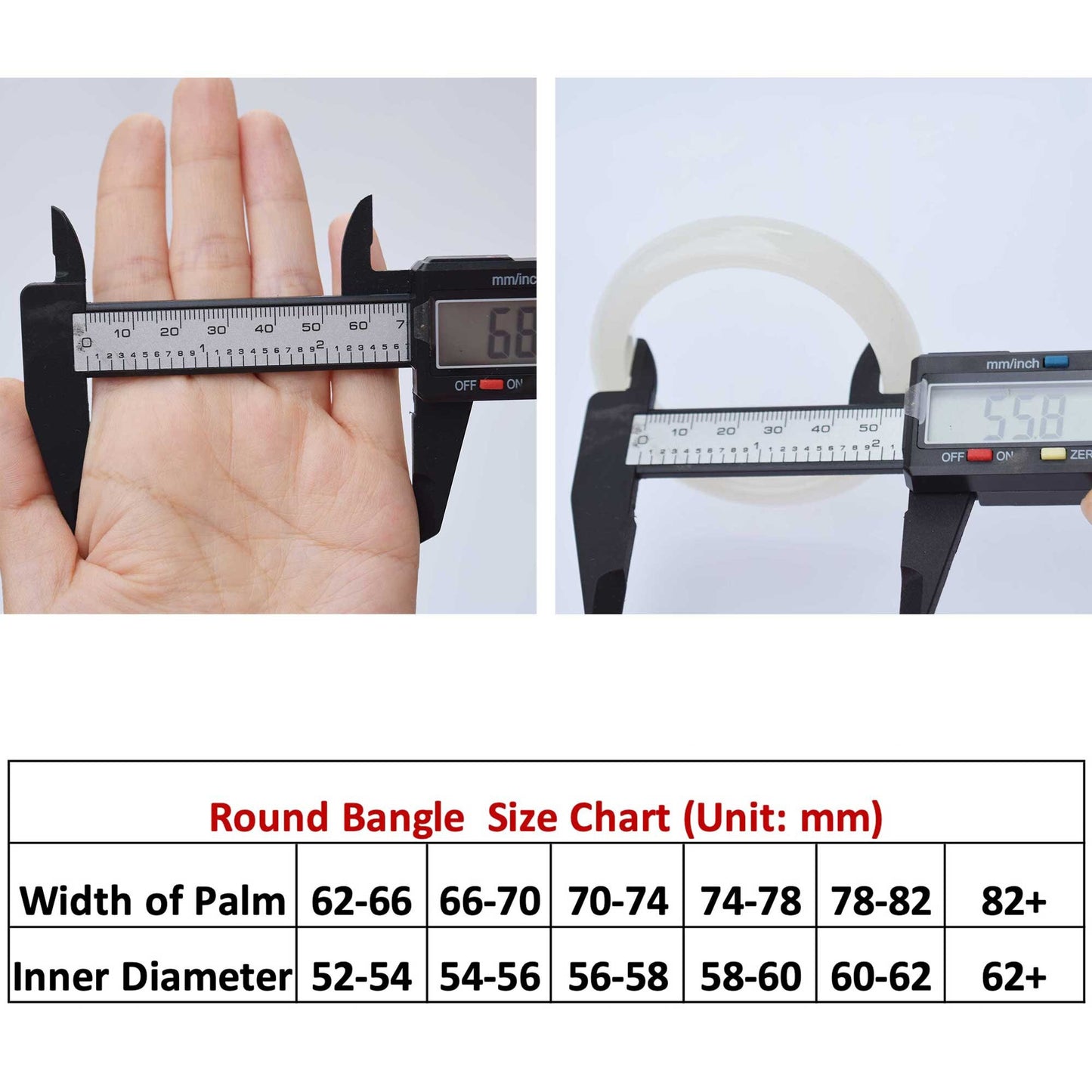 57.1 mm Orange Agate Bangle Bracelet