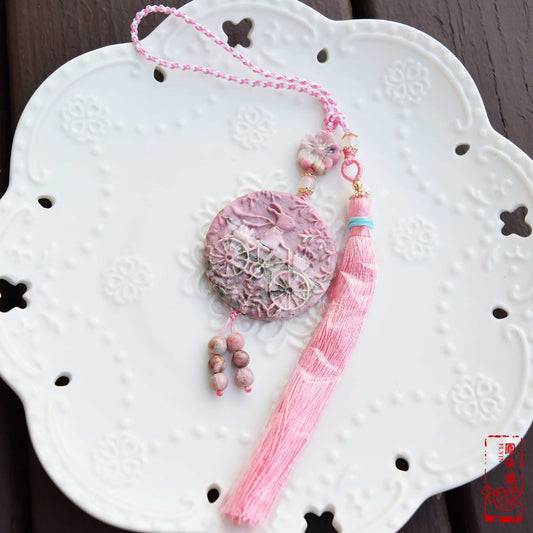 Rabbit Bag Car Charm - Mid-Autumn Festival Accessories