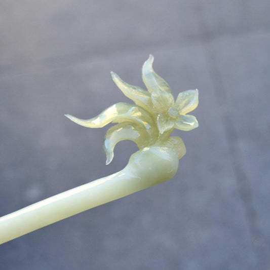 Green Orchard Jade Hairpin