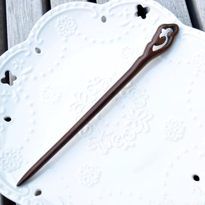 Cloud Wood Hair Stick - Chinese Hairpin