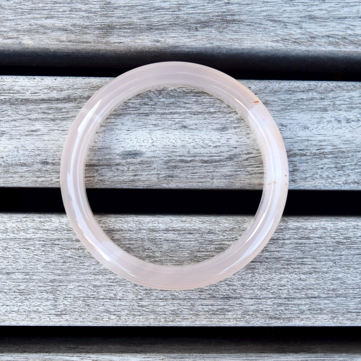 58.2 mm Orange Agate Bangle