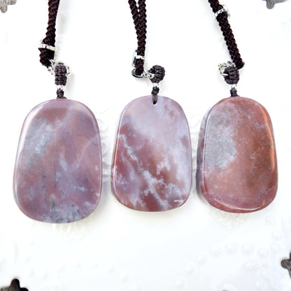 Purple Dragon Necklace - Ocean Jasper