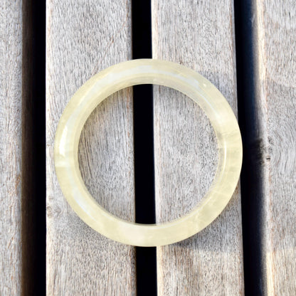 58.7 mm Citrine Lemon Quartz Bangle